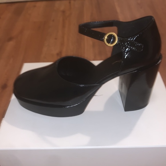 3.1 PHILLIP LIM Naomi Leather Platform Pumps - Picture 4 of 12